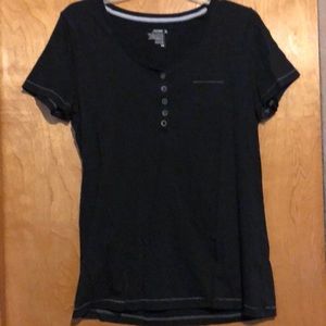 Old Navy, Ladies short-sleeve, black, T-shirt, top. XL
